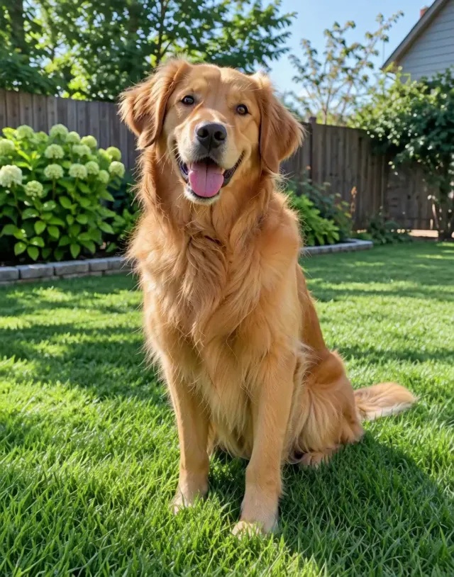 A golden retriever running toward the camera, made with MiniMax H3