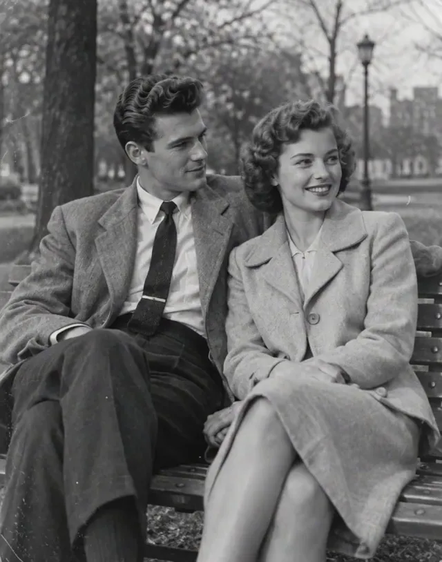 An old black-and-white photo of a couple coming to life, made with MiniMax H3